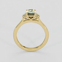 1.12 Ct. Bi Color Sapphire Ring, 10K Yellow Gold 3