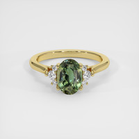 2.03 Ct. Gemstone Ring, 14K Yellow Gold 1