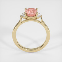 1.72 Ct. Padparadscha Sapphire Ring, 14K Yellow Gold 3