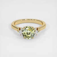 1.65 Ct. Bi Color Sapphire Ring, 14K Yellow Gold 1