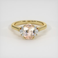 1.75 Ct. Sapphire Ring, 14K Yellow Gold 1