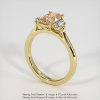 1.75 Ct. Sapphire Ring, 14K Yellow Gold 2