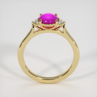 2.12 Ct. Sapphire Ring, 14K Yellow Gold 3