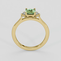 1.01 Ct. Bi Color Sapphire Ring, 14K Yellow Gold 3