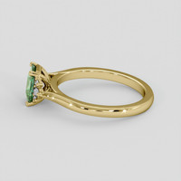 1.01 Ct. Bi Color Sapphire Ring, 14K Yellow Gold 4