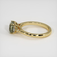 2.58 Ct. Bi Color Sapphire Ring, 14K Yellow Gold 4