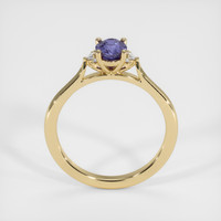 0.75 Ct. Violet Sapphire Ring, 14K Yellow Gold 3