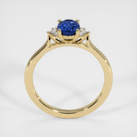 1.03 Ct. Sapphire Ring, 18K Yellow Gold 3