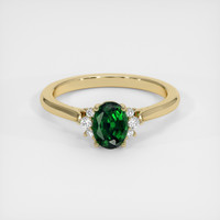 0.72 Ct. Gemstone Ring, 18K Yellow Gold 1