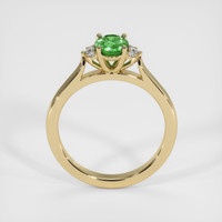 0.79 Ct. Sapphire Ring, 18K Yellow Gold 3