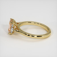 1.75 Ct. Padparadscha Sapphire Ring, 18K Yellow Gold 4