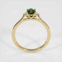 1.26 Ct. Green Sapphire Ring, 18K Yellow Gold 3