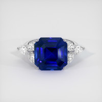 12.55 Ct. Sapphire Ring, Platinum 950 1