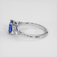 1.97 Ct. Blue Sapphire Ring, Platinum 950 4