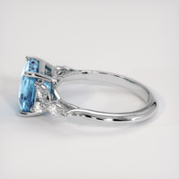 2.90 Ct. Gemstone Ring, Platinum 950 4