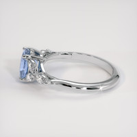 1.70 Ct. Blue Sapphire Ring, Platinum 950 4