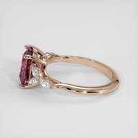 3.74 Ct. Pink Spinel Ring, 18K Rose Gold 4