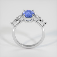 1.69 Ct. Blue Sapphire Ring, 10K White Gold 3
