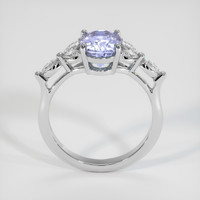 2.48 Ct. Violet Sapphire Ring, 10K White Gold 3