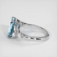 2.96 Ct. Gemstone Ring, 14K White Gold 4