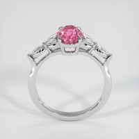1.92 Ct. Pink Sapphire Ring, 14K White Gold 3