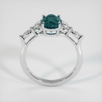 2.52 Ct. Sapphire Ring, 14K White Gold 3