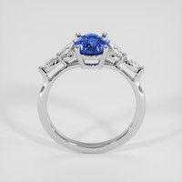 1.97 Ct. Blue Sapphire Ring, 18K White Gold 3