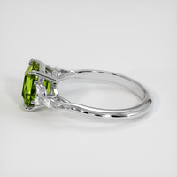 1.77 Ct. Gemstone Ring, 18K White Gold 4