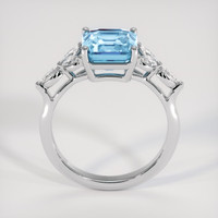 2.90 Ct. Gemstone Ring, 18K White Gold 3