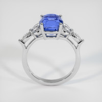 3.39 Ct. Sapphire Ring, 18K White Gold 3