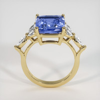 6.63 Ct. Blue Sapphire Ring, 10K Yellow Gold 3