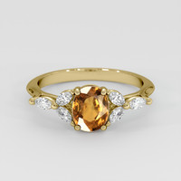 1.89 Ct. Gemstone Ring, 14K Yellow Gold 1