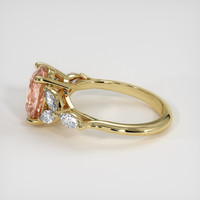 2.31 Ct. Sapphire Ring, 14K Yellow Gold 4