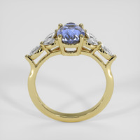 1.92 Ct. Blue Sapphire Ring, 14K Yellow Gold 3