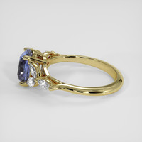 1.92 Ct. Blue Sapphire Ring, 14K Yellow Gold 4