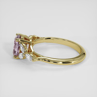 1.62 Ct. Pinkish Purple Sapphire Ring, 14K Yellow Gold 4