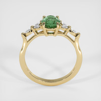1.55 Ct. Green Sapphire Ring, 14K Yellow Gold 3