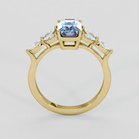 1.95 Ct. Bi Color Sapphire Ring, 14K Yellow Gold 3