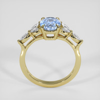1.87 Ct. Blue Sapphire Ring, 14K Yellow Gold 3