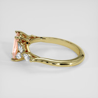 1.79 Ct. Padparadscha Sapphire Ring, 14K Yellow Gold 4