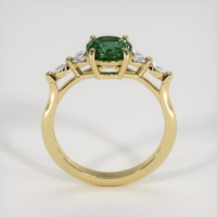 1.66 Ct. Green Sapphire Ring, 14K Yellow Gold 3