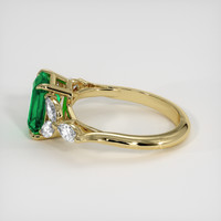 1.78 Ct. Emerald Ring, 18K Yellow Gold 4