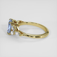 1.87 Ct. Blue Sapphire Ring, 18K Yellow Gold 4