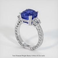 5.69 Ct. Sapphire Ring, Platinum 950 2