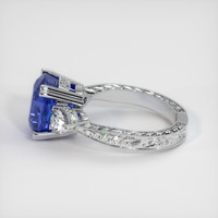 5.69 Ct. Blue Sapphire Ring, Platinum 950 4