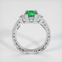 1.08 Ct. Emerald Ring, Platinum 950 3