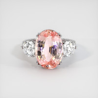9.05 Ct. Sapphire Ring, Platinum 950 1