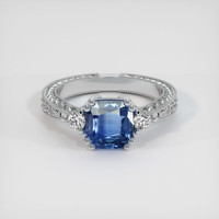 2.09 Ct. Sapphire Ring, Platinum 950 1