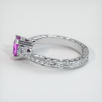1.04 Ct. Purple Sapphire Ring, Platinum 950 4