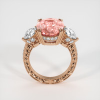 9.05 Ct. Sapphire Ring, 14K Rose Gold 3